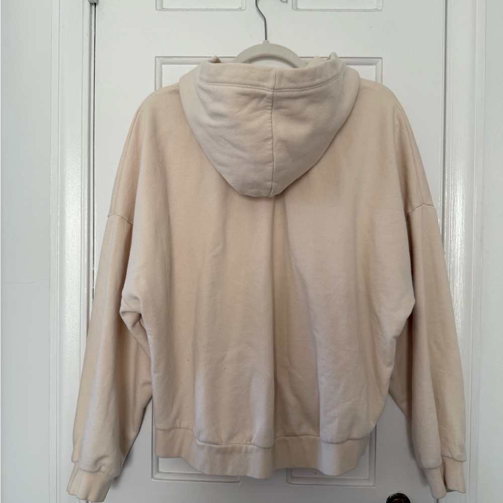 GAP Green & Cream Sweater Pullover Relaxed Fit - Picture 3 of 4